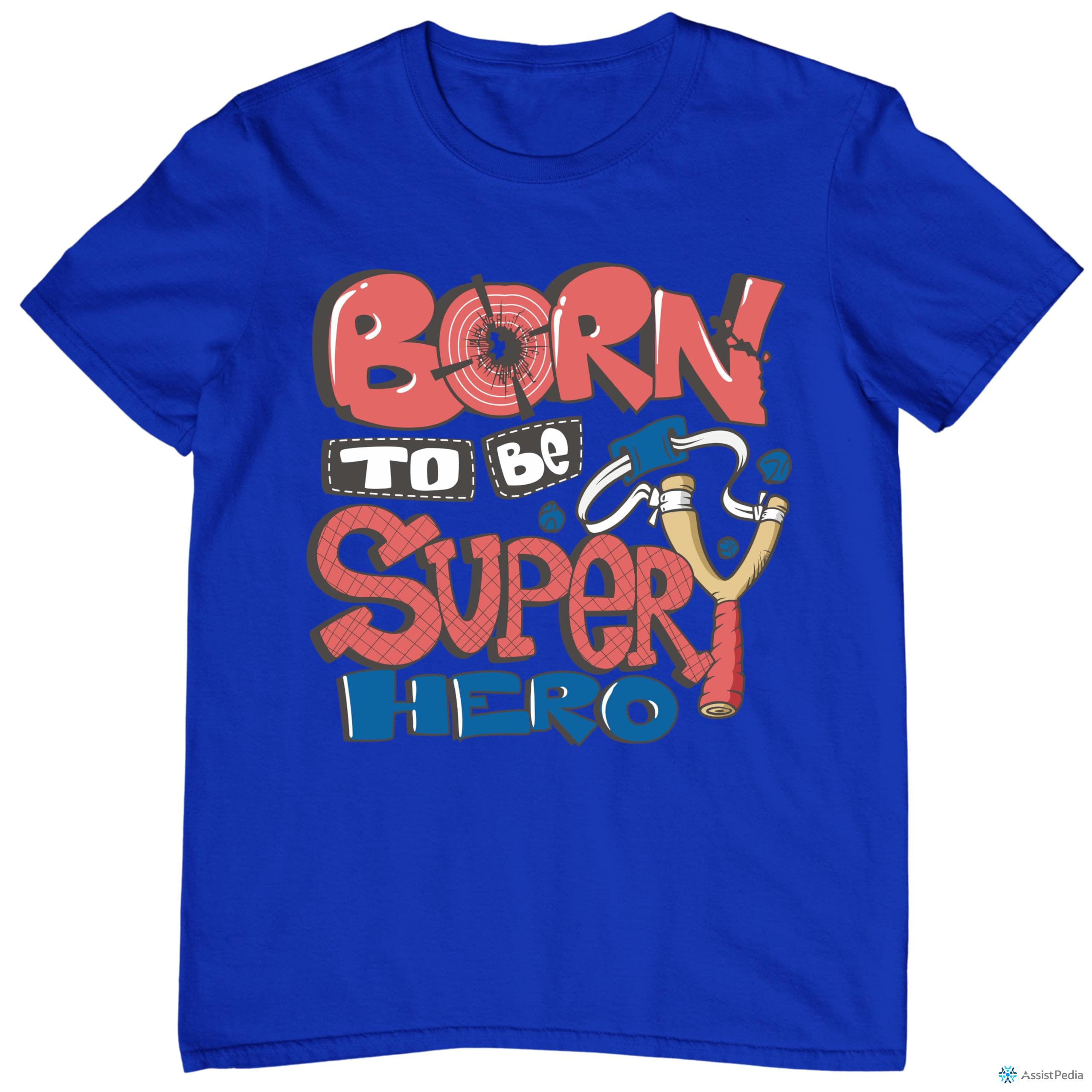 Boys Superhero Graphic Cotton T-Shirt