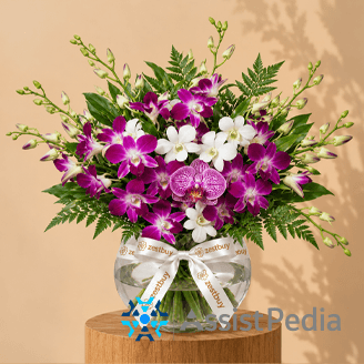 Mixed Gerbera Birthday Flower Box