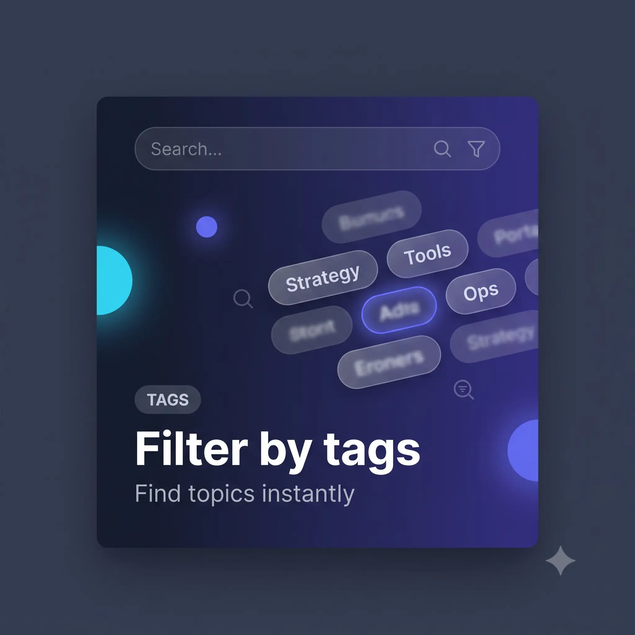 Filter by tags on AssistPedia
